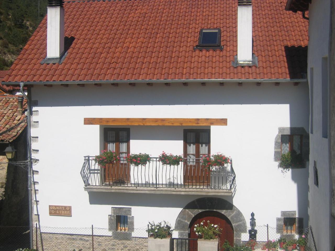Casa Rural Ornat Etxea Vidangoz Exterior foto